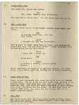 Moe Howard's 32pp. ''Egyptian Picture'' Script Dated October 1938 for The 1939 Three Stooges Film ''We Want Our Mummy'' -- With Moe's Annotation in Pencil, Including Signature -- Very Good Condition